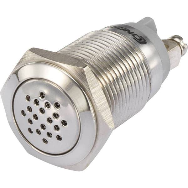 TRU COMPONENTS 1231433 Signalgivare Ljudutveckling: 85 dB Spänning: 12 V/DC Intervall 1 st