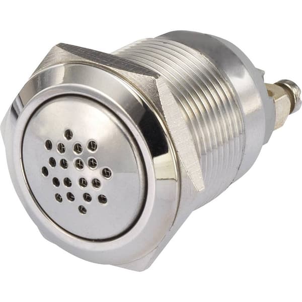 TRU COMPONENTS 1231435 Signalgivare Ljudutveckling: 85 dB Spänning: 12 V/DC Intervall 1 st