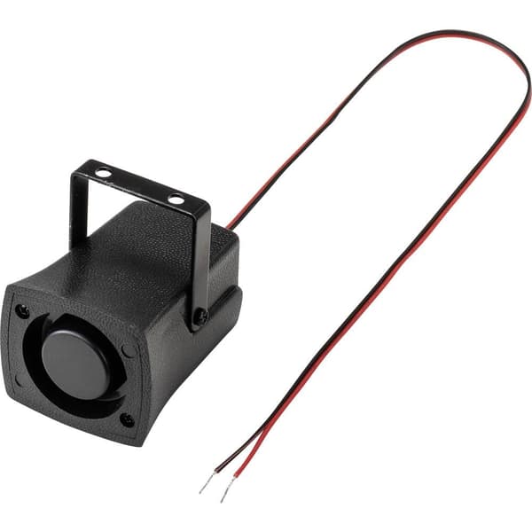 TRU COMPONENTS TC-9202104 Piezo-signalgivare Ljudutveckling: 105 dB Spänning: 12 V/DC Sirenton 1 st