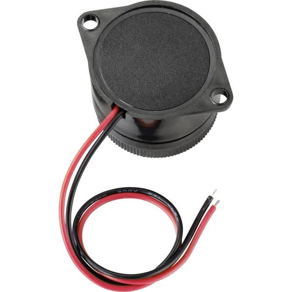 TRU COMPONENTS TC-9202120 Piezo-signalgivare Ljudutveckling: 75 dB Spänning: 12 V/DC Permanent 1 st