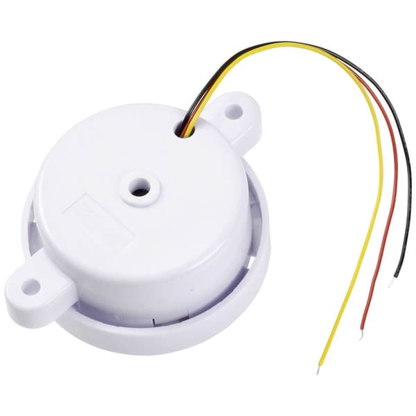 TRU COMPONENTS TC-9202116 Piezo-signalgivare Ljudutveckling: 90 dB Spänning: 12 V/DC 1 st