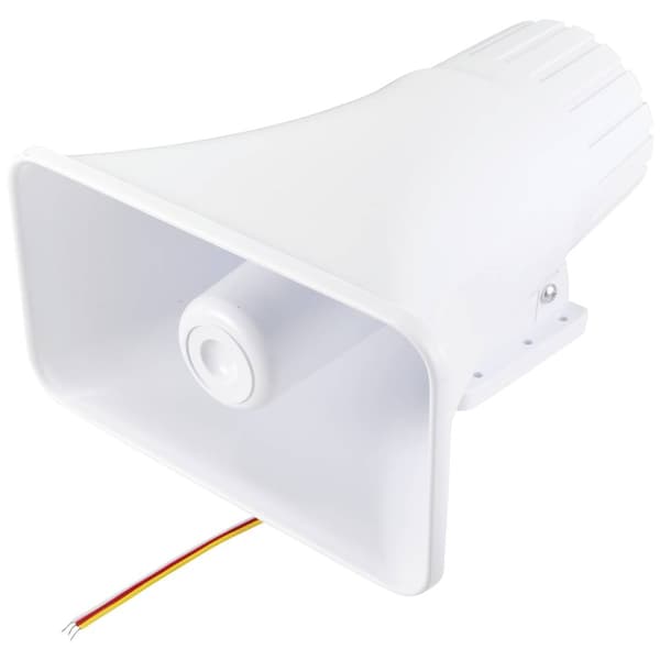 TRU COMPONENTS TC-10089024 Signalgivare Ljudutveckling: 102 dB 30 W Spänning: 12 V/DC Sirenton, Permanent 1 st