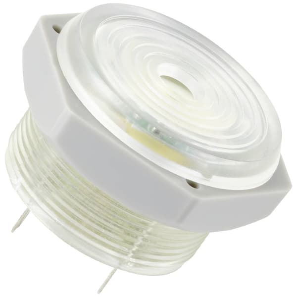 TRU COMPONENTS TC-10475832 Piezo-signalgivare Ljudutveckling: 95 dB Spänning: 12 V/DC Permanent, Blå LED 1 st