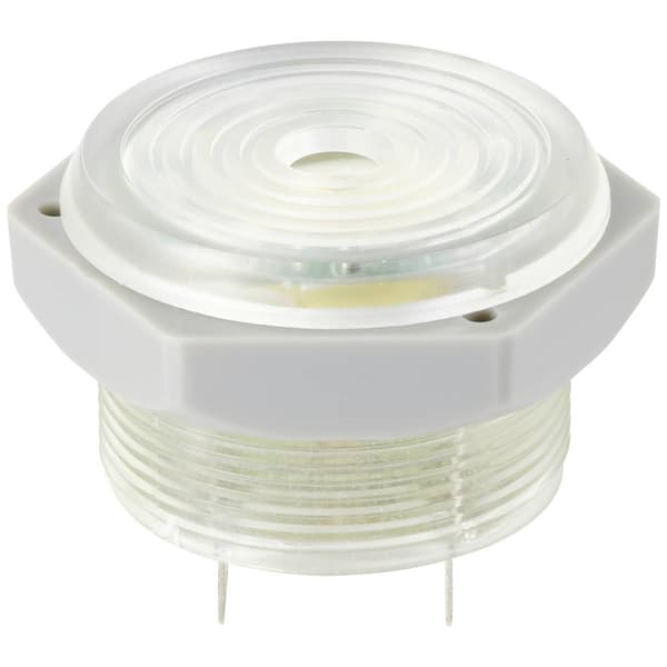 TRU COMPONENTS TC-10475832 Piezo-signalgivare Ljudutveckling: 95 dB Spänning: 12 V/DC Permanent, Blå LED 1 st