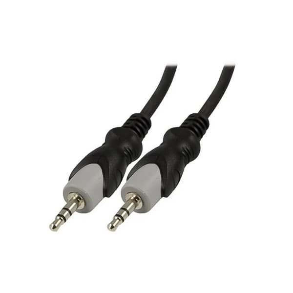 DELTACO 3,5mm kabel - 3,5mm lydkabel, 3 m