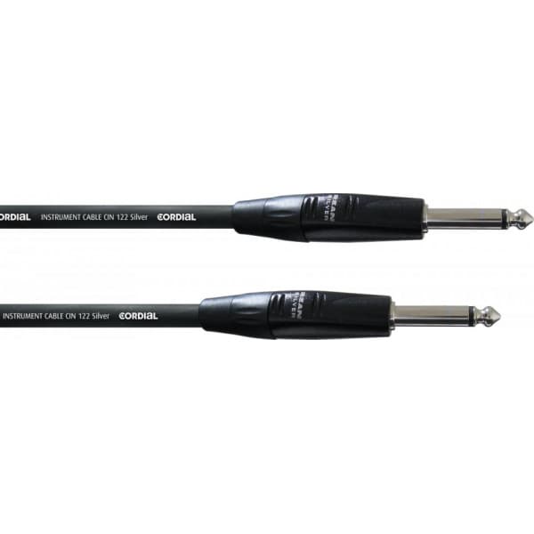 Cordial Silver Line -instrumenttikaapeli, 3 m
