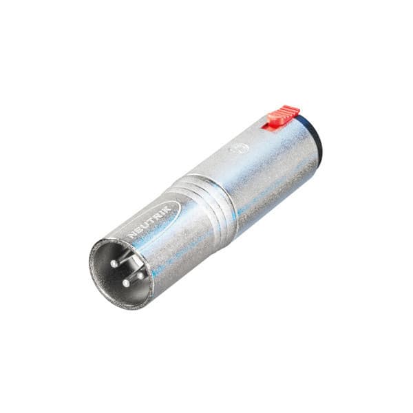 Neutrik XLR - 6,3 mm stereo naaras -adapter