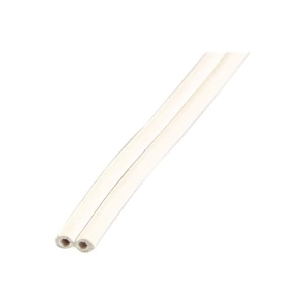Goobay højttalerkabel, 2x0,75mm, hvid, uden forbindelser, 25m