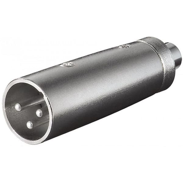 Goobay XLR-uros RCA-naaras adapteri