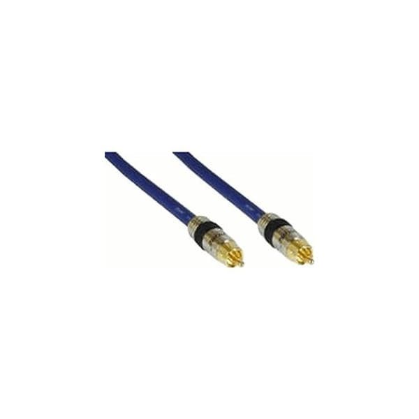 InLine koaksialkabel, han-han, rund RCA (S/PDIF), 5 m