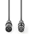 Miniatyrbillede 2 af 2: Nedis 110 ohm XLR - XLR-kabel, 3 m