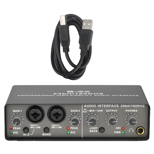 Lydinterface, Professionel Kvalitet, Live Optagelse, Q24