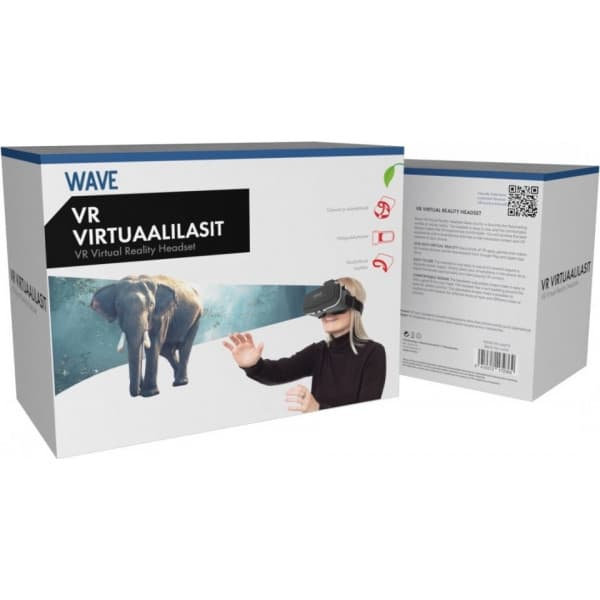 Wave VR virtuaalilasit, musta