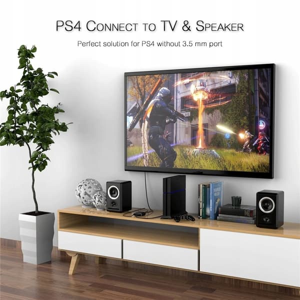 HDMI till HDMI+ljud ARC Adapter Converter Extractor