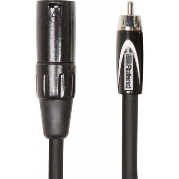 Roland XLR-RCA lydkabel, 3 m