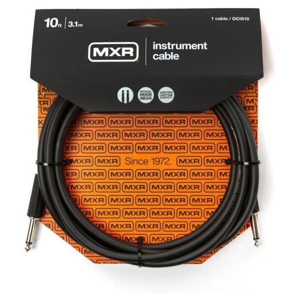 MXR Standard -instrumentkabel 3m, sort