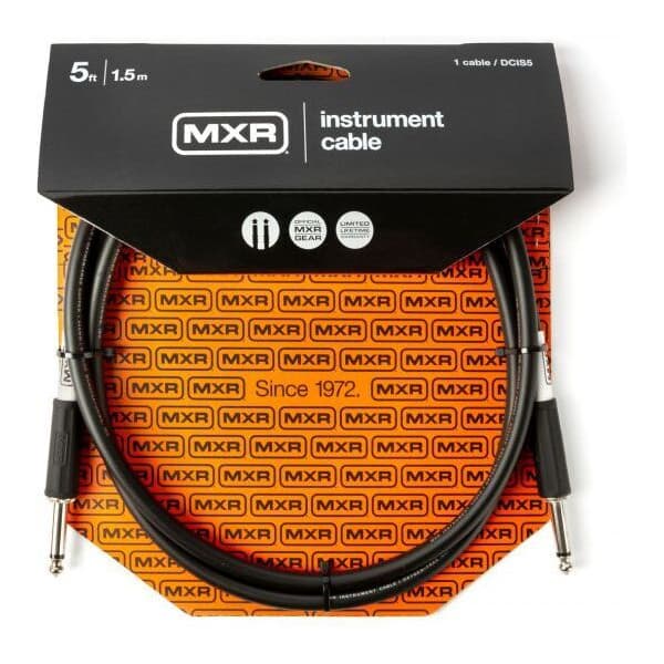 MXR Standard-instrumentkabel 1,5 m, sort