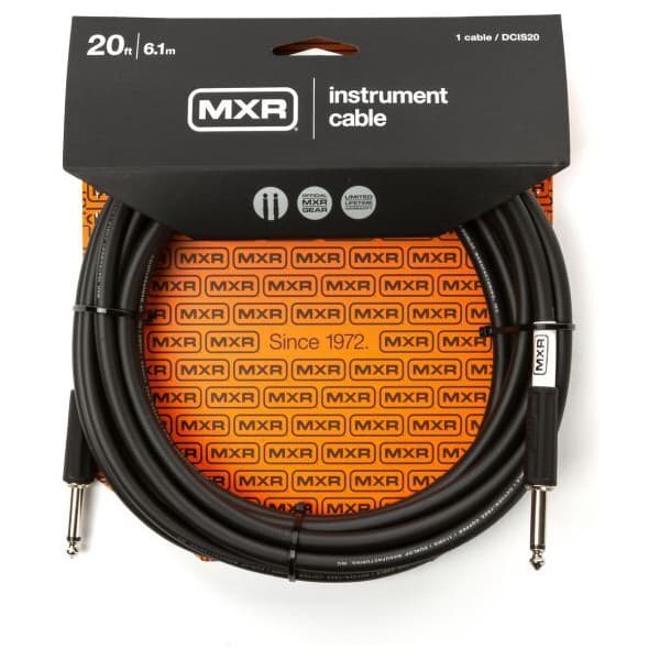 MXR Standard -instrumentkabel 6 m, sort