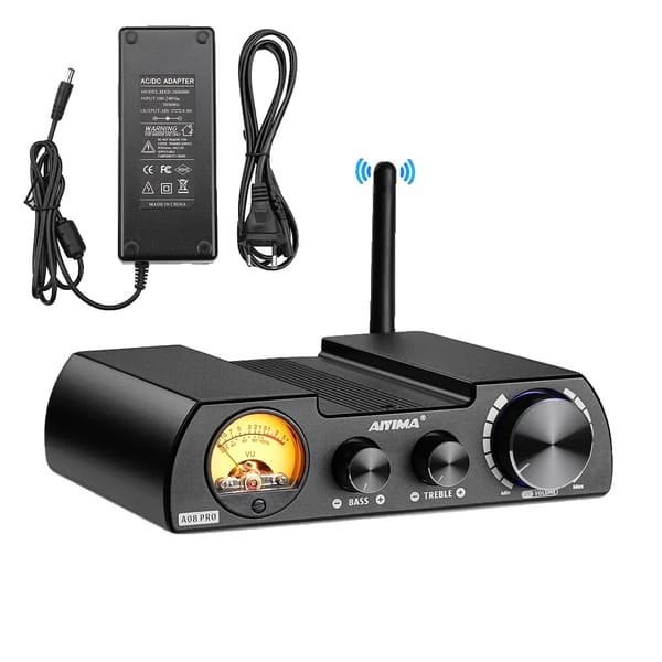 Digitaalinen vahvistin, 300W lähtöteho, Bluetooth 5.0 -yhteys,36V EU-pistoke