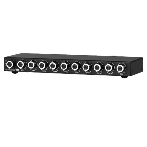 Nobsound HiFi EQ9, 9-bands EQ-kontroll, Frekvensrespons 20Hz-20kHz, Låg THD 0,001%