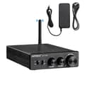 Miniatyrbild 1 av 2: Bluetooth-förstärkare, 300W * 2 utgångseffekt, stöder APTX HD,Med DC48V EU-kontakt