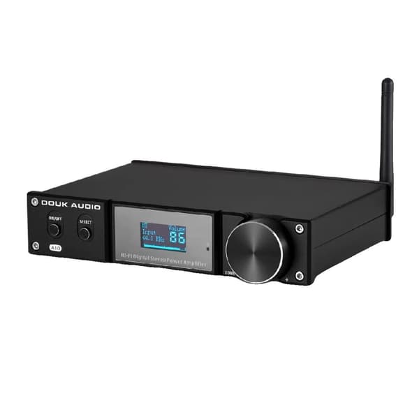 Bluetooth Digital Power Amplifier, 120W Utgång, 2.0 Kanaler