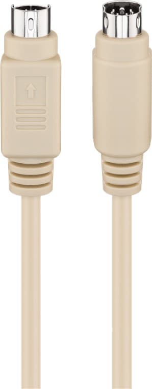 Goobay PS/2-kabel för tangentbord/mus