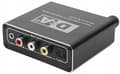 Miniatyrbillede 2 af 10: KONVERTER FORSTÆRKER TOSLINK COAXIAL 2x CINCH DAC