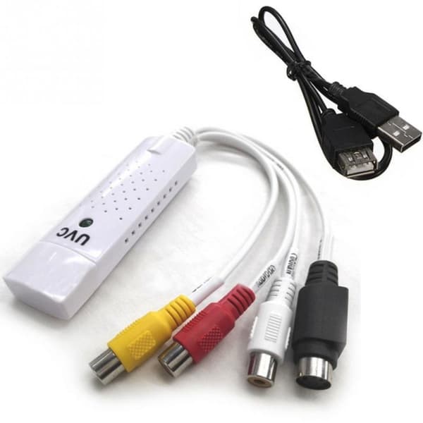 USB 2.0 Video Capture Adapter DC60 - digitaliser VHS til computer eller DVD