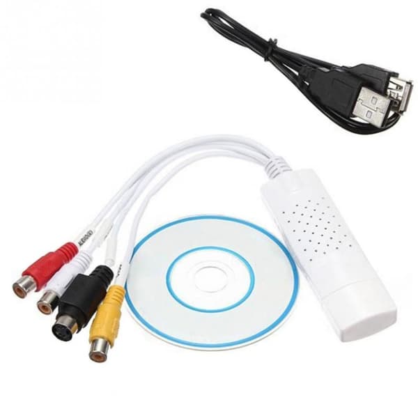 USB 2.0 Video Capture Adapter DC60 - digitaliser VHS til computer eller DVD