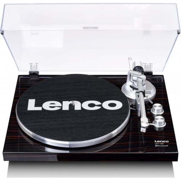 Lenco LBT-188 -vinylafspiller, valnød