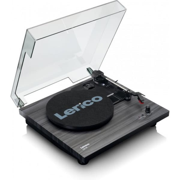 Lenco LS-10 -vinylafspiller, sort