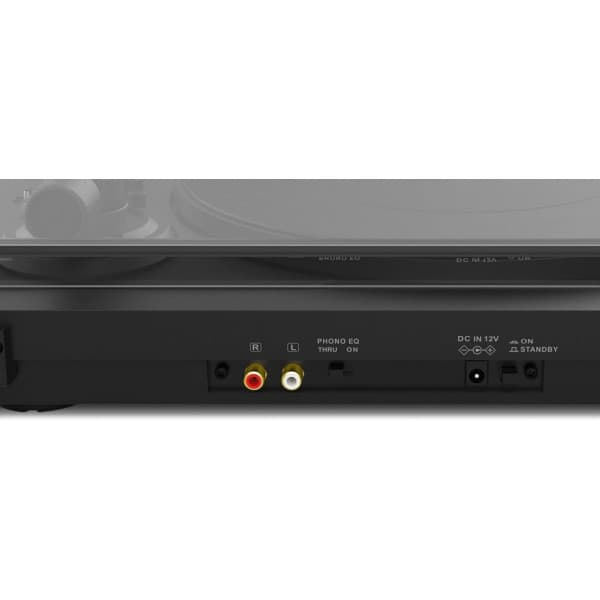 Teac TN-175 -vinyylisoitin, musta