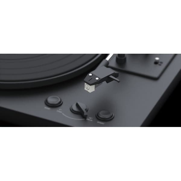 Teac TN-175 -vinyylisoitin, musta