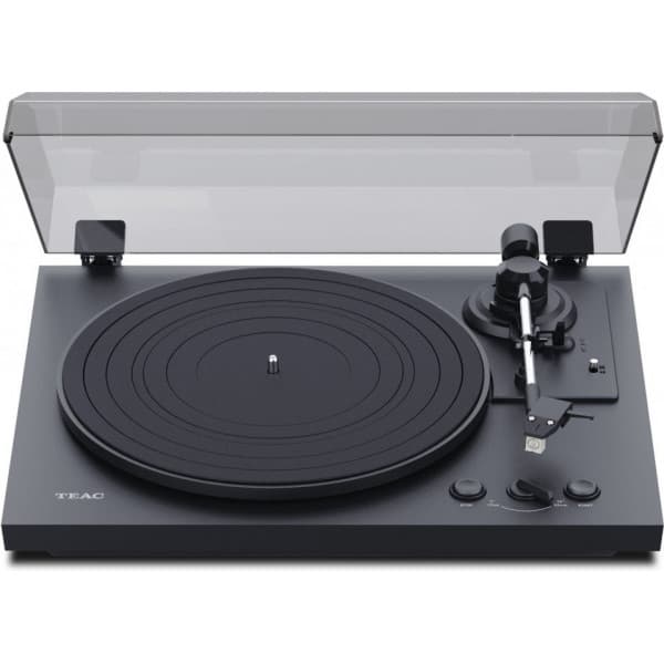 Teac TN-175 -vinyylisoitin, musta