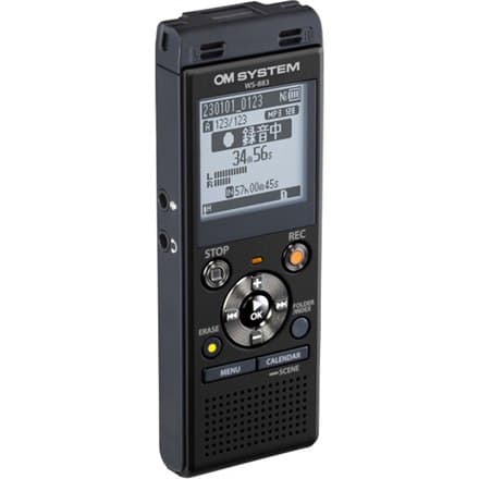 Olympus | Digital stemmeoptager | WS-883 | Sort | MP3-afspilning