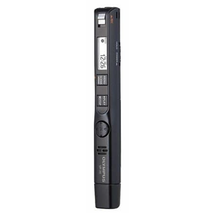 Olympus Digital Voice Recorder VP-20, 8GB, Svart Olympus | Svart | Uppladdningsbar | MP3, WAV, WMA