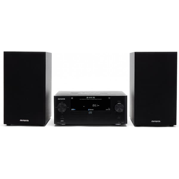Aiwa MSBTU-500 mikroanläggning, svart