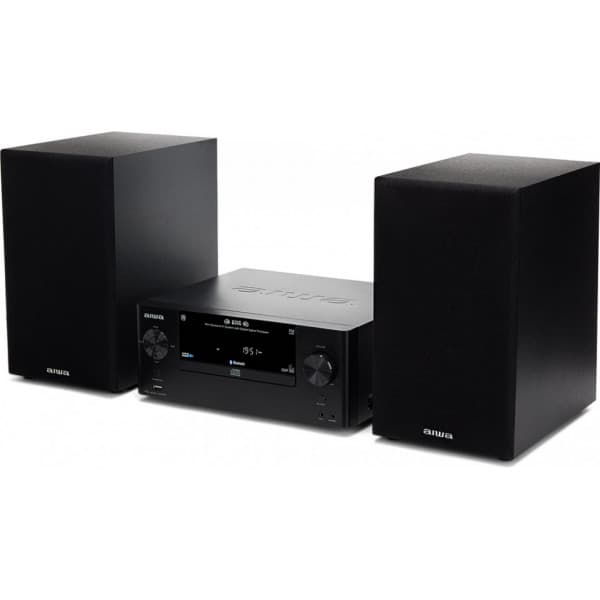 Aiwa MSBTU-500 mikroanlæg, sort Sort