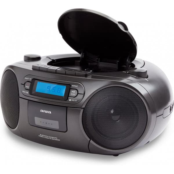 Aiwa BBTC-550BK boombox, sort