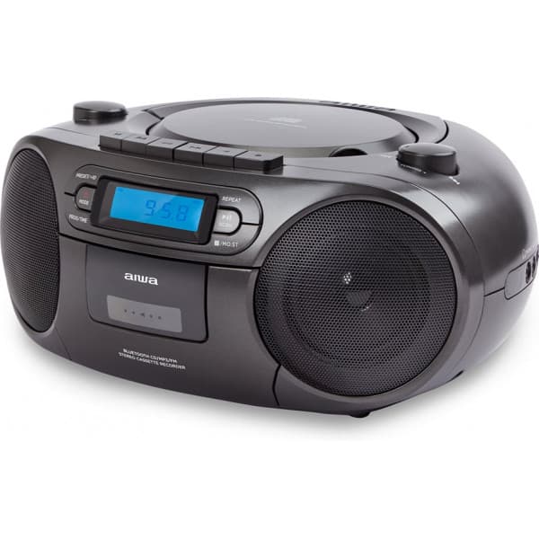 Aiwa BBTC-550BK boombox, sort