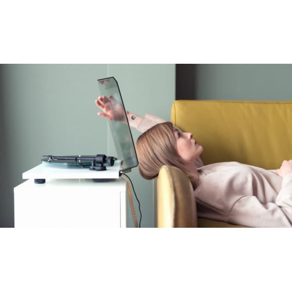 Pro-Ject T1 EVO skivspelare, mattvit