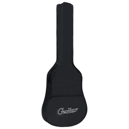 Gitarrfodral för 4/4 (39") klassisk gitarr svart 100x37 cm tyg