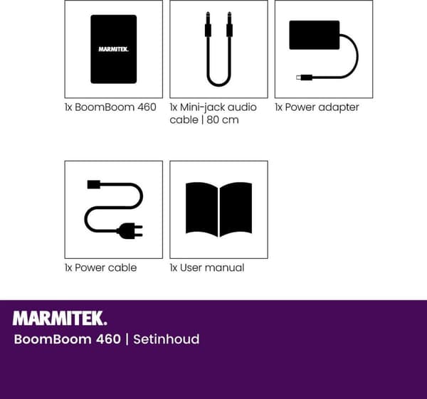 Marmitek BoomBoom 460 Audio receiver Bluetooth