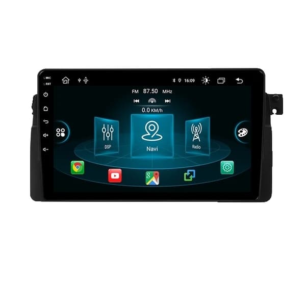 CarPlay bilradio, AI stemmestyring, multimedie GPS, S1(2G 32G)OBD Cam