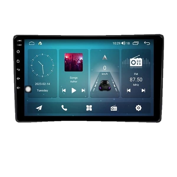 Carplay-autoradiosoitin, langaton yhteys, Android 12 -käyttöjärjestelmä, V2C (8GB 128GB)