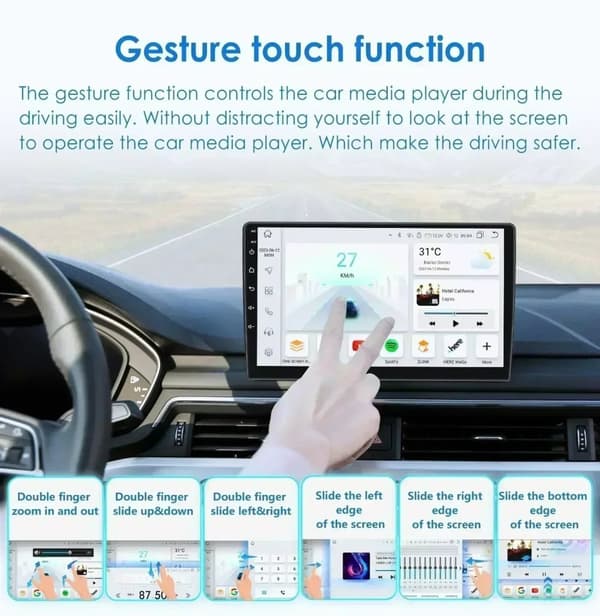 Bilradio, Android Auto, Multimedia UI7862, P3CP