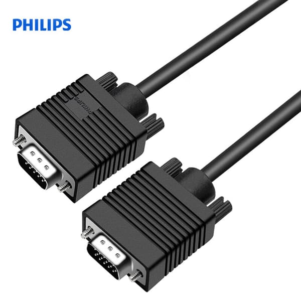 philips SWV6139 hd vga kabel 3 + 6 ren kobber computer vært skærm projektor videotilslutningskabel (1m) * 2stk