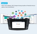 Miniatyrbillede 3 af 4: Bil Multimedia Afspiller, Android 12, GPS Navigation