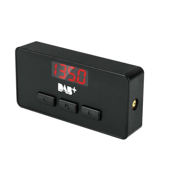 Digital radiomottagare, DAB/DAB+-kompatibilitet, integrerad FM-tuner